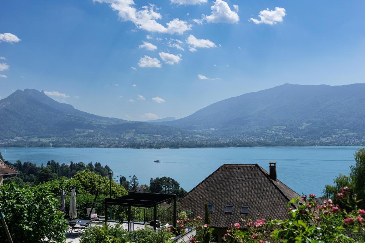 T3 Avec Vue Sur Le Lac D'Annecy Apartment Veyrier-du-Lac Exterior foto