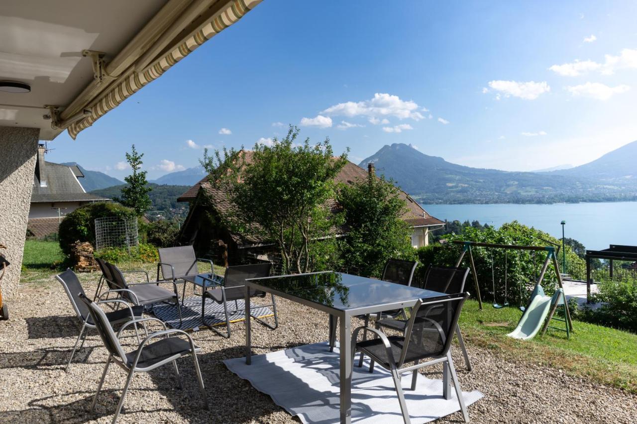 T3 Avec Vue Sur Le Lac D'Annecy Apartment Veyrier-du-Lac Exterior foto